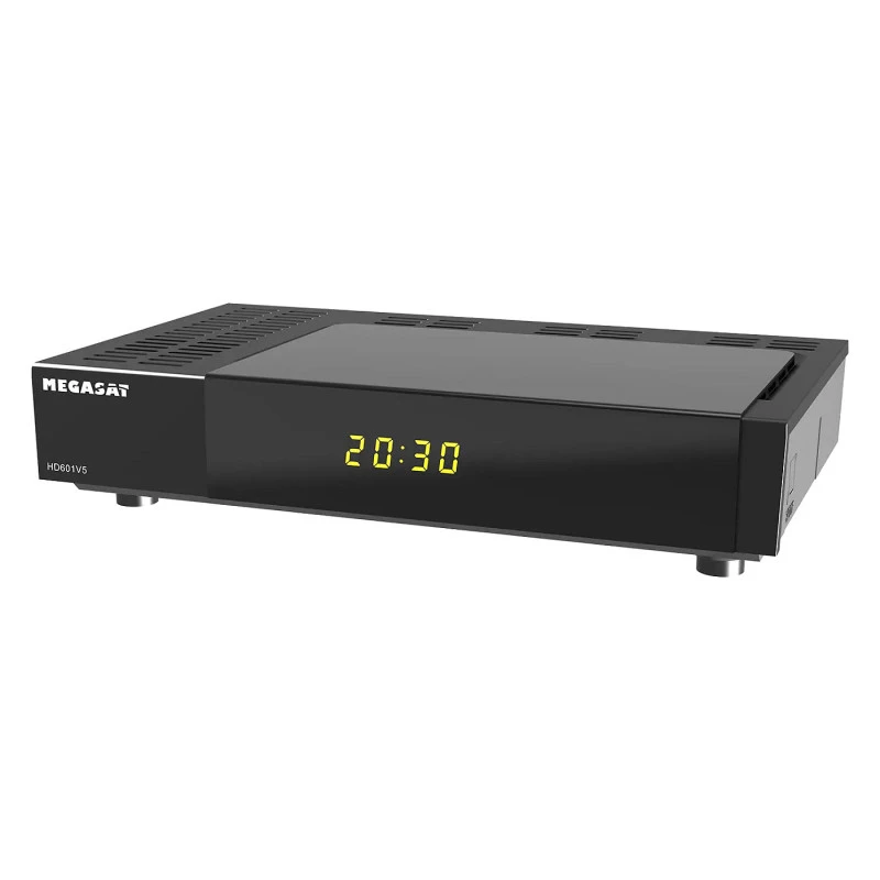 Megasat HD 601 V5 ricevitore satellitare DVB-S2, Full HD 1080p, HDMI, SCART, USB, Unicable I & II, nero