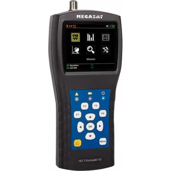 Megasat Satmeter HD 3 Compact V3 - Misuratore satellitare digitale con analizzatore di spettro 2600021