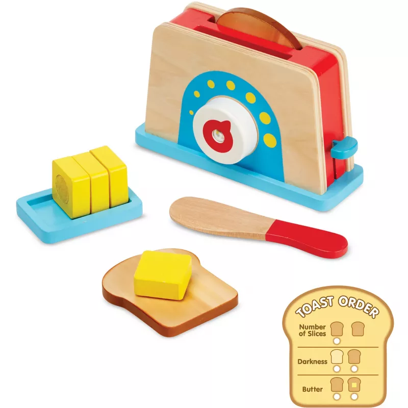 Melissa & Doug set gioco tostapane