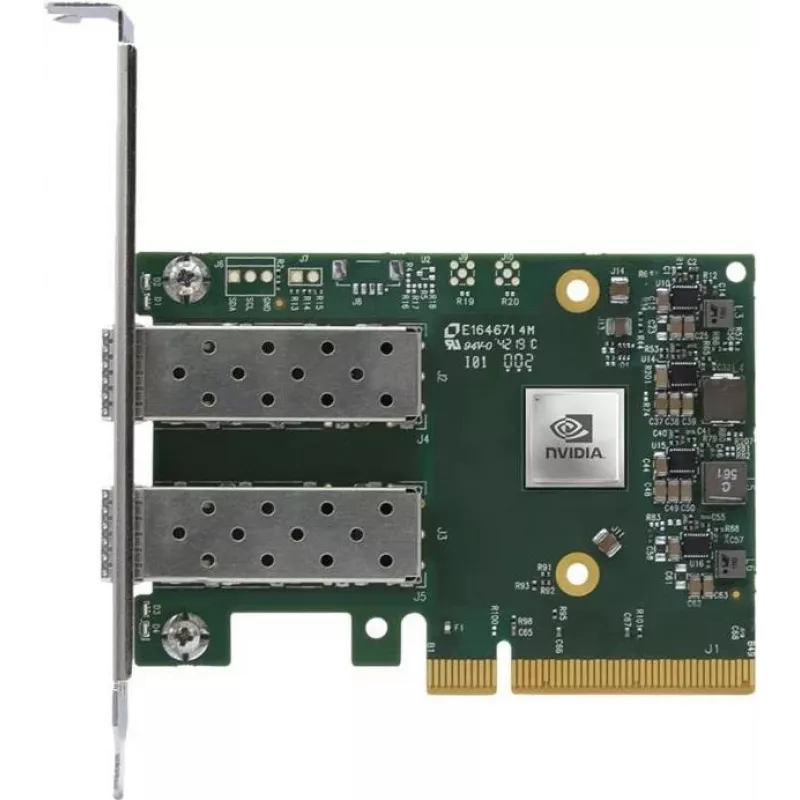 Mellanox NVIDIA ConnectX-6 Lx EN Scheda di rete - Crypto Disabled con Secure Boot - PCIe 4.0 x8 - 2x SFP28 25GbE