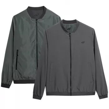 Giacca reversibile uomo 4F M013 oliva/grigio 4FSS23TJACM013 44S