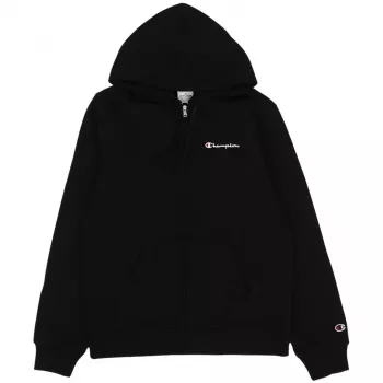 Champion Felpa con cappuccio full-zip uomo nera XL
