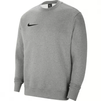 Felpa in pile Nike Park 20 uomo Dark Grey Heather / Bianco CW6902 063