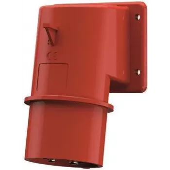 MENNEKES spina da parete invertitore di fase 32A 5 poli 6h 400V 330 IP44 senza coperchio ribaltabile