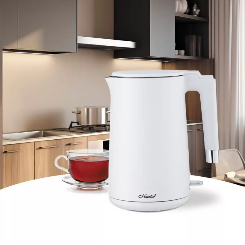 MEO Bollitore 1,7 l 1800 W MR-026-WHITE MAESTRO