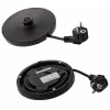 MEO Bollitore in vetro 2200W 1,7L nero MR-061-BLACK MAESTRO