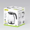 MEO Bollitore in vetro 2200W 1,7L nero MR-061-BLACK MAESTRO