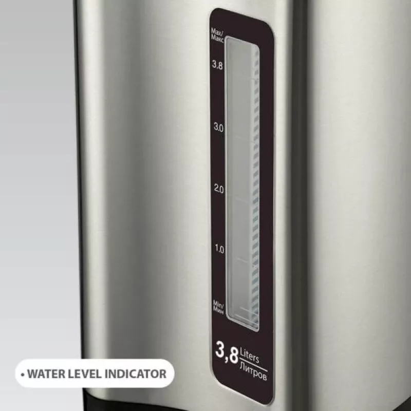 MEO MR-081 bollitore elettrico e dispenser 4,5L 750W nero/argento