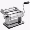 MEO MR-1679 MAESTRO macchina per pasta manuale - acciaio cromato, 9 regolazioni di spessore, 3 tipi di pasta, morsetto da tavolo