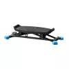 MERACH MR-2416B1 ski trainer - resistenza ad aria e magnetica, 10 livelli, Bluetooth, display LCD, compatibile con app, peso massimo utente 150 kg