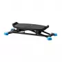 MERACH MR-2416B1 ski trainer - resistenza ad aria e magnetica, 10 livelli, Bluetooth, display LCD, compatibile con app, peso massimo utente 150 kg