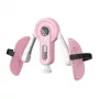MERACH MR-2522 Allenatore per gambe (bianco e rosa)
