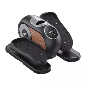 MERACH MR-E32B1 mini cyclette da casa, resistenza magnetica, 8 livelli, display LCD, sottoscrivania, nero