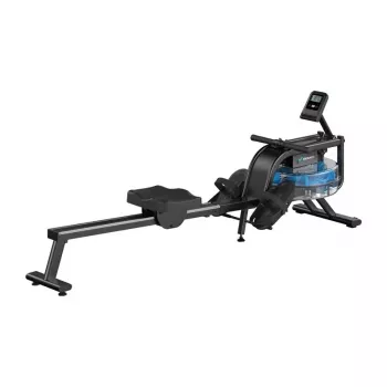 MERACH MR-R10B2 vogatore magnetico con Bluetooth, 16 livelli di resistenza, pieghevole, display LCD, nero