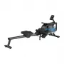 MERACH MR-R10B2 vogatore magnetico con Bluetooth, 16 livelli di resistenza, pieghevole, display LCD, nero