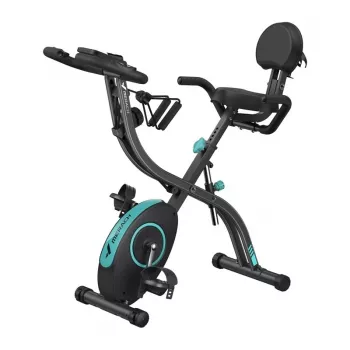 MERACH MR-S15B2 X-BIKE cyclette magnetica con Bluetooth, 8 livelli di resistenza, pieghevole