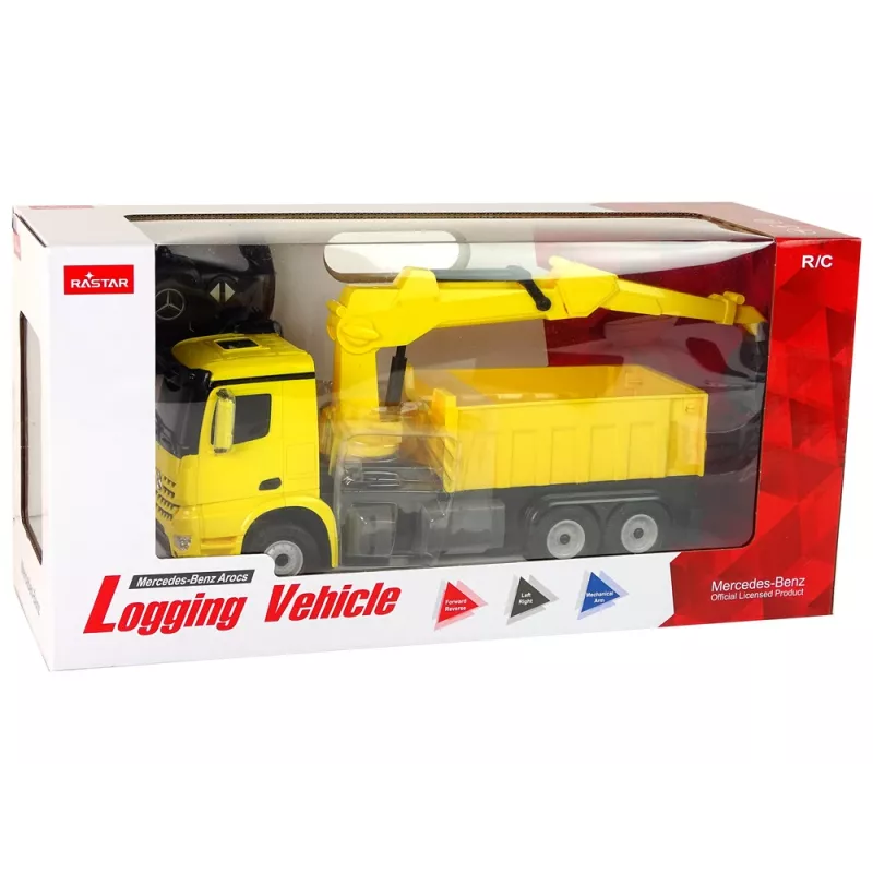 Mercedes Rastar Camion con braccio giallo
