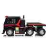 Mercedes Truck + Trailer XMX622B giocattolo a batteria con luci LED e LCD rosso