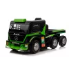 Mercedes Truck + Trailer XMX622B giocattolo a batteria con LCD verde