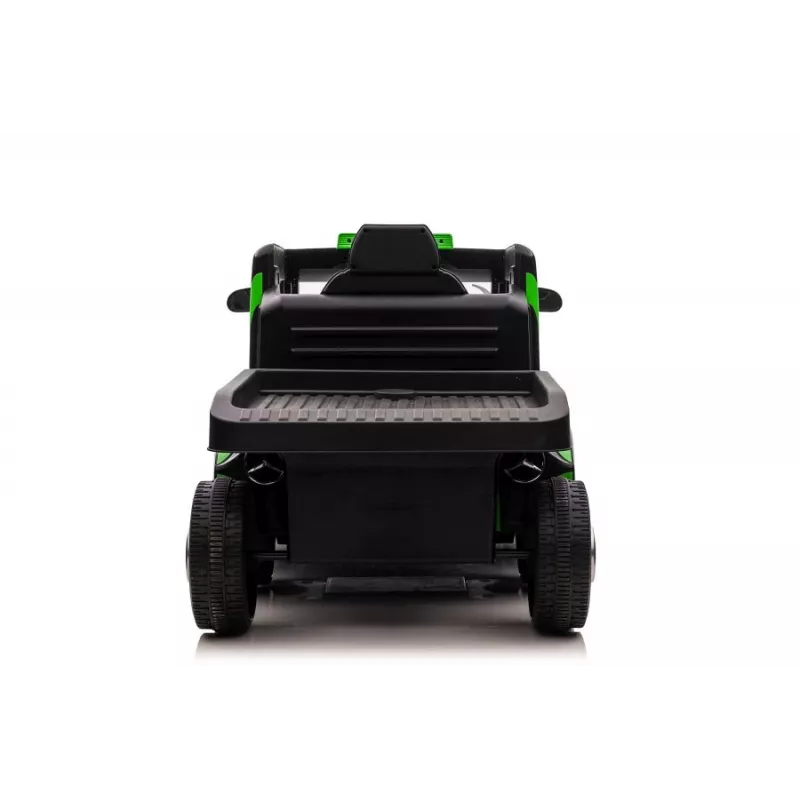 Mercedes Truck + Trailer XMX622B giocattolo a batteria con LCD verde