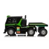 Mercedes Truck + Trailer XMX622B giocattolo a batteria con LCD verde
