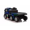 Mercedes Truck + Trailer XMX622B giocattolo a batteria con LCD blu navy