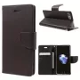 Mercury Apple iPhone X/XS Bravo Diary Custodia a libro portafoglio marrone