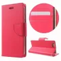 Mercury Apple iPhone X/XS Bravo Diary Custodia portafoglio folio rosa shocking
