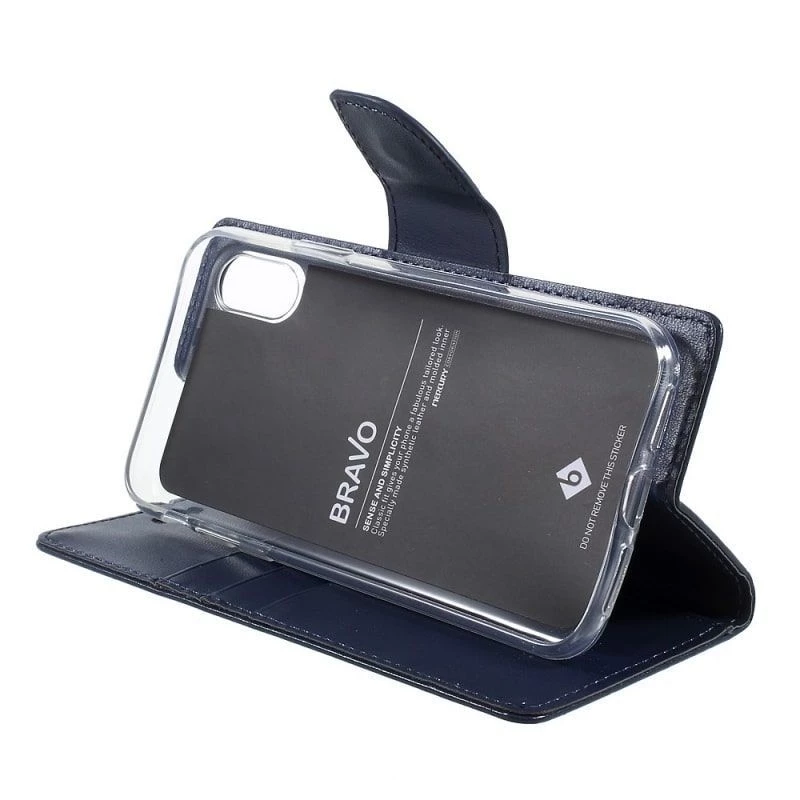Mercury Apple iPhone X/XS Bravo Diary blu navy