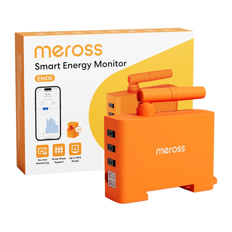 MEROSS EM06P-EU Monitor smart Wi-Fi dei consumi energetici
