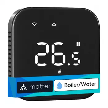 MEROSS MTS215BMA-B(EU) Termostato smart Wi-Fi (Nero)