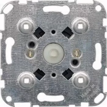 Merten 317400 System M Modulo deviatore, 2 poli, 10 AX, 250 V, da incasso, morsetti a vite, senza alogeni