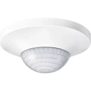 Merten 630919 Rilevatore di movimento a infrarossi da soffitto, cablato, bianco polare