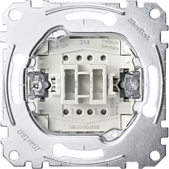 Merten Meccanismo pulsante 1 polo 10A 250V MEG3050-0000