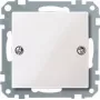 Merten System M placca 1 modulo polarwhite lucido 461819