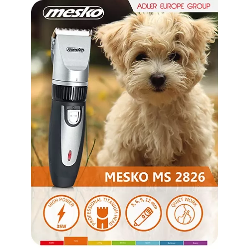 Mesko MS 2826 Tosatrice per animali