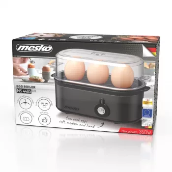 MESKO MS 4485gm Cuociuova, 7 uova, 450 W, grigio scuro