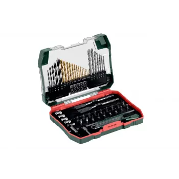 Metabo 626707000 set da 28 pezzi di punte e bit per avvitatore in valigetta