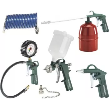 Metabo set utensili ad aria compressa LPZ 7 Set, 7 pezzi (601586000)