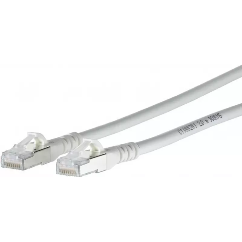 METZ CONNECT 1308451588-E cavo di rete Cat6a S/FTP (S-STP) bianco 1,5m