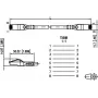 METZ CONNECT 1308451588-E cavo di rete Cat6a S/FTP (S-STP) bianco 1,5m