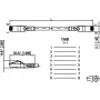 METZ CONNECT 1308453001-E Cavo patch di rete Cat6a SF/UTP 3 m Arancione