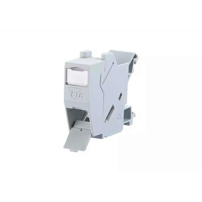 METZ CONNECT BTR E-DAT Module REG 8(8) IP20 Empty - case modulo dati per guida DIN, 1TE, grigio chiaro