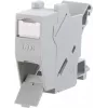 METZ CONNECT BTR E-DAT Module REG 8(8) IP20 Empty - case modulo dati per guida DIN, 1TE, grigio chiaro