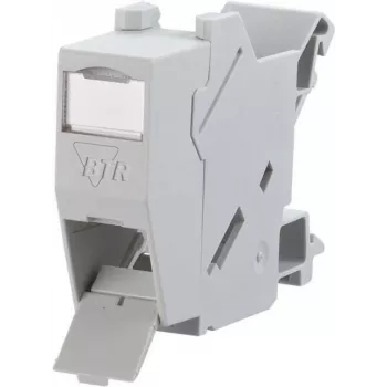 METZ CONNECT BTR E-DAT Module REG 8(8) IP20 Empty - case modulo dati per guida DIN, 1TE, grigio chiaro