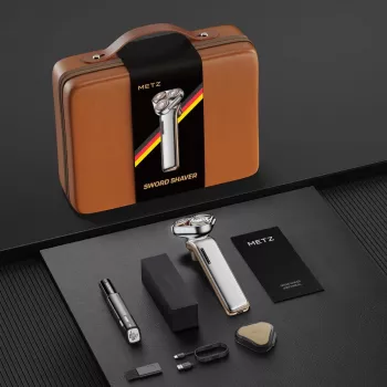 Metz Sword Shaver MZDF032 oro titanio