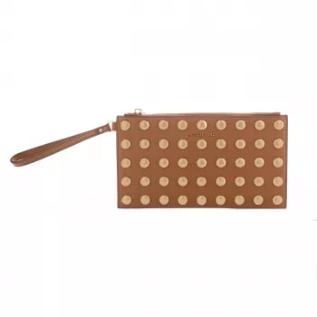 Michael Kor Jet Set Travel Crossbody Pochette - Luggage Marrone