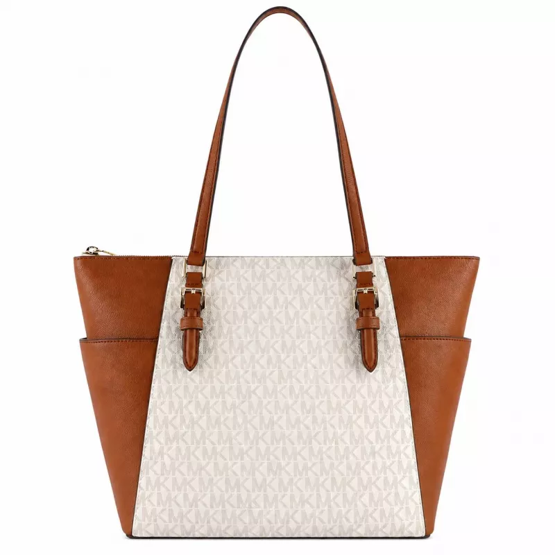 MICHAEL KORS Cece Vanilla borsa a tracolla donna con catena