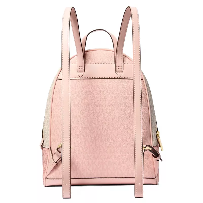 Michael Kors Grab zaino 35S5GRAB6VCRN Vanilla/Acorn tela rivestita