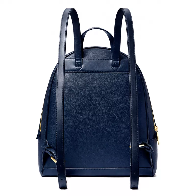 Michael Kors Zaino donna Grab blu navy in pelle Saffiano 30x26x13 cm